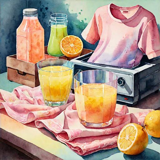 Image depicting Juices in Printing: Clothes to Paper