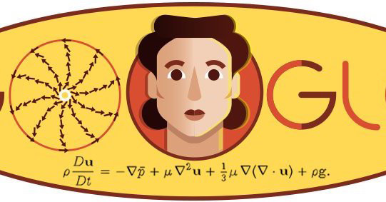Image depicting Olga, Russian Mathematician on Google Doodle