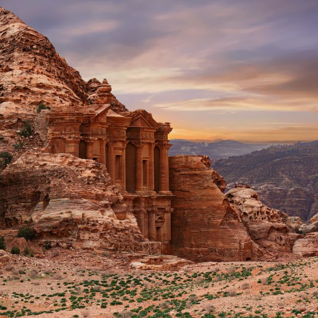 Image depicting Petra, Jordan - International Travel Map!