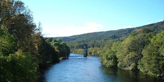 Gold nugget in river of Scotland
