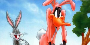 Daffy Duck and Bugs Bunny