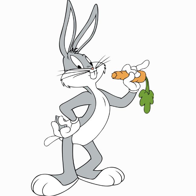 Image depicting Bugs Bunny and his ever-present carrot!