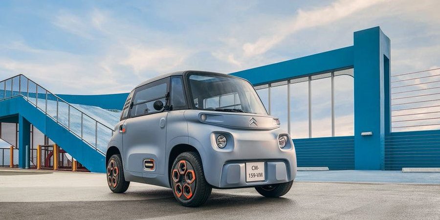 Citroen unveils 'Ami' - an electric car you don't need a license to ...