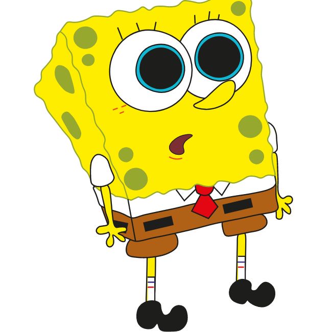 Image depicting Sponge Bob - Happy and Adventurous!