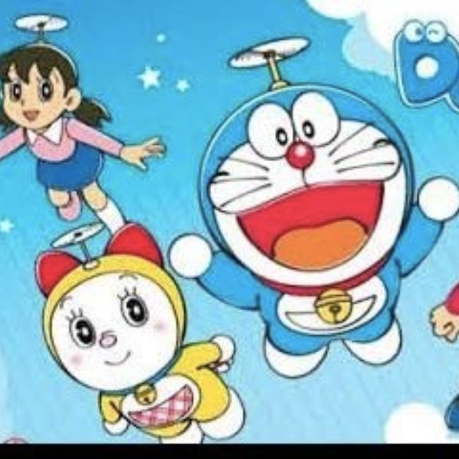 Image depicting Doraemon - The beloved blue robot cat from the future!