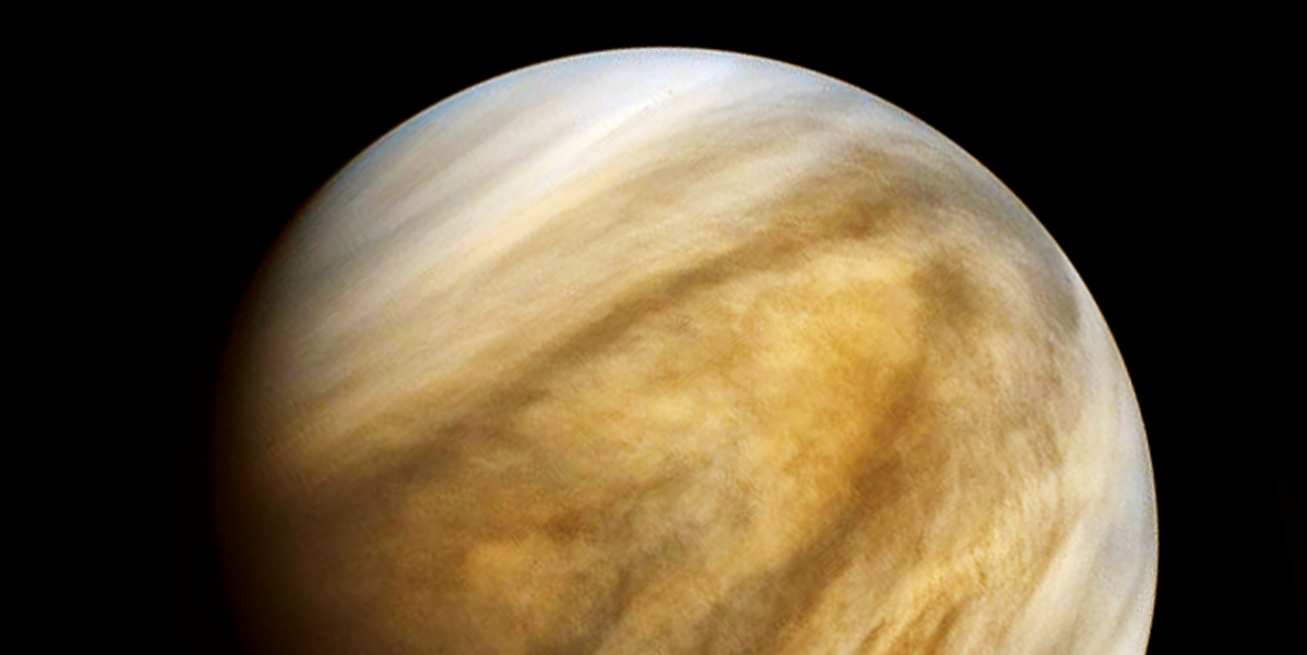Image depicting Venus as a gas is discovered which can make it possible for life on Venus