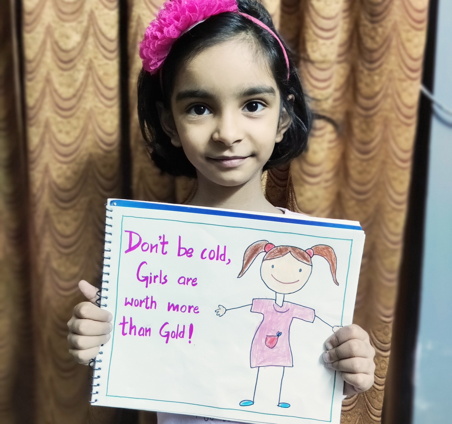 save the girl child poster drawing - YouTube