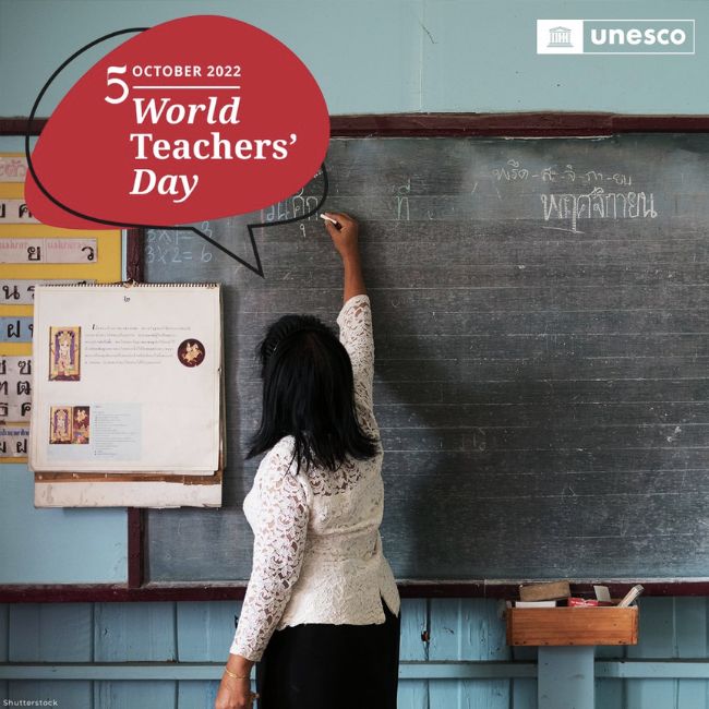 World Teachers' Day! Curious Times