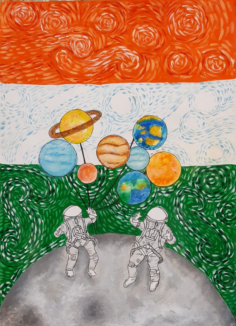 poster making competition on independence day.Independence day painting  with watercolors. - YouTube