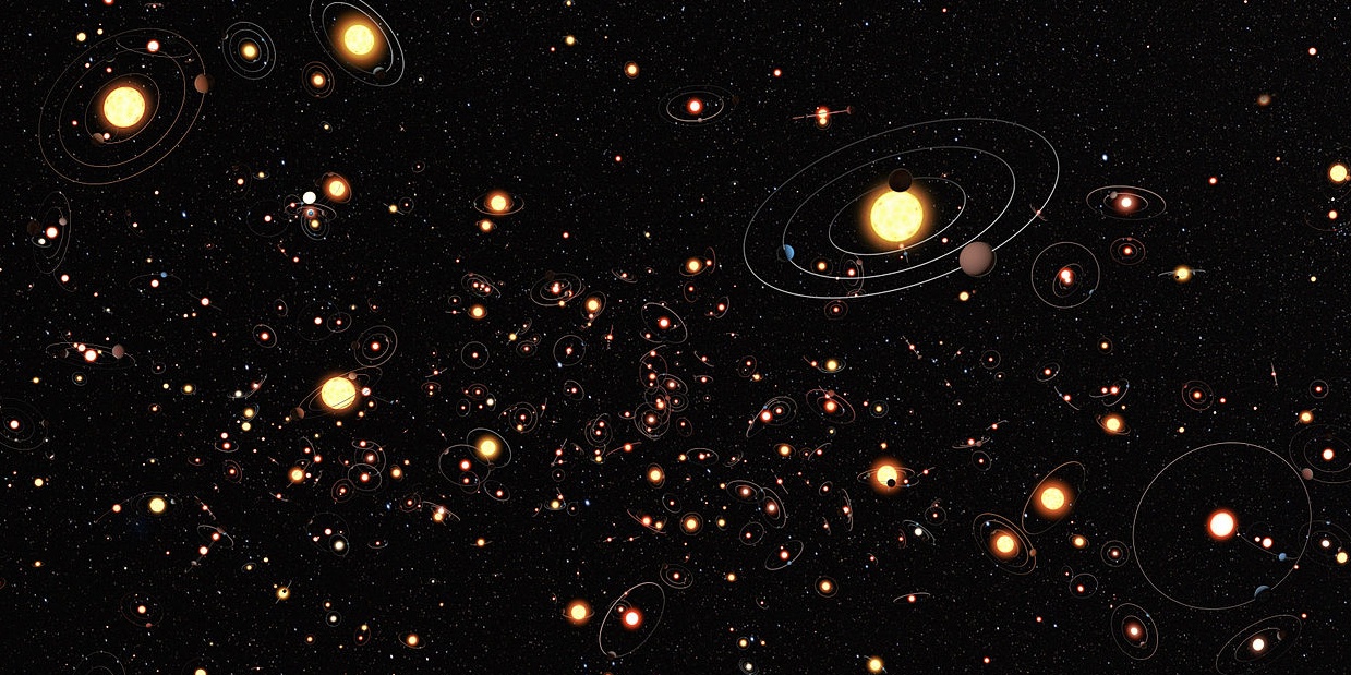 Image depicting planets as NASA says there can be 300 million livable planets in Milky Way