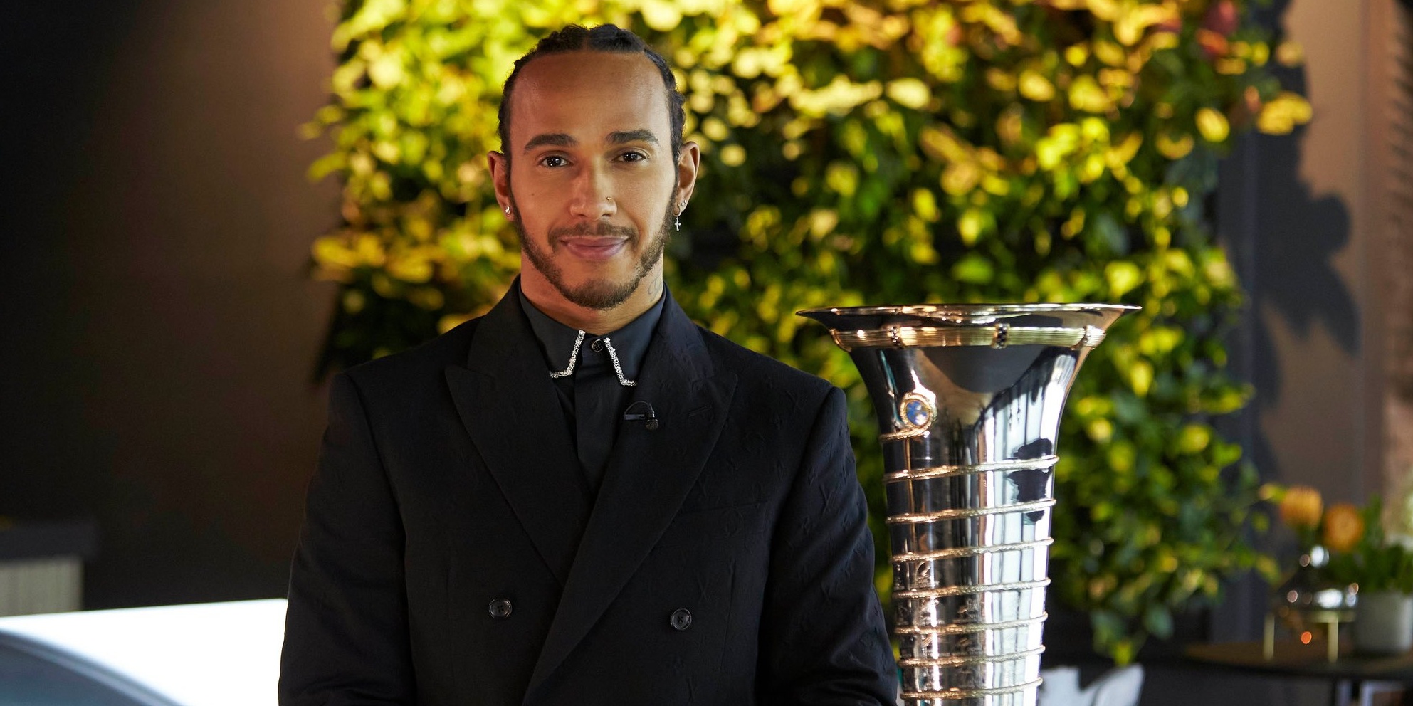 image depicting F1 racer Lewis Hamilton is BBC Sports Personality of the Year