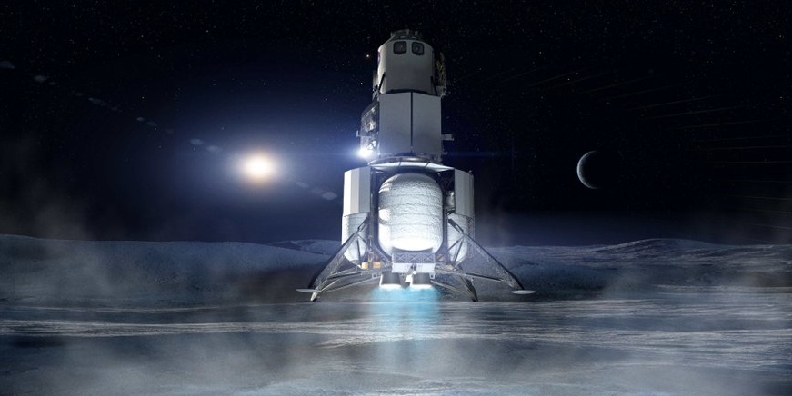 image depicting Blue Origin announces engine that will send the first woman to the Moon