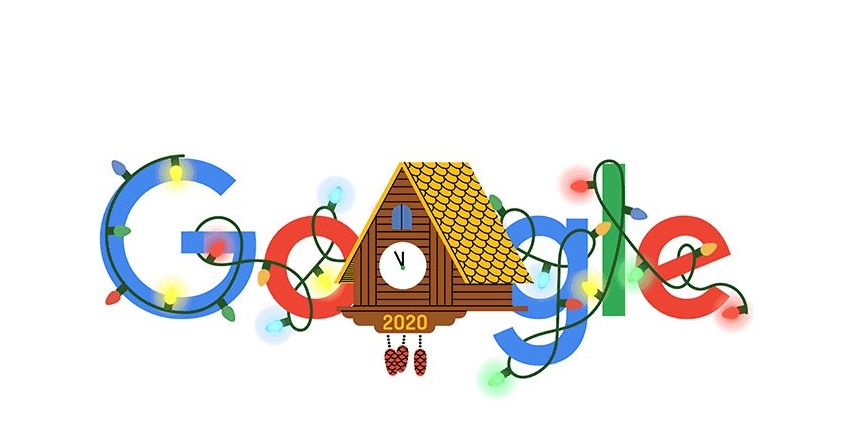 image depicting Countdown to 2021 with an adorable Google doodle