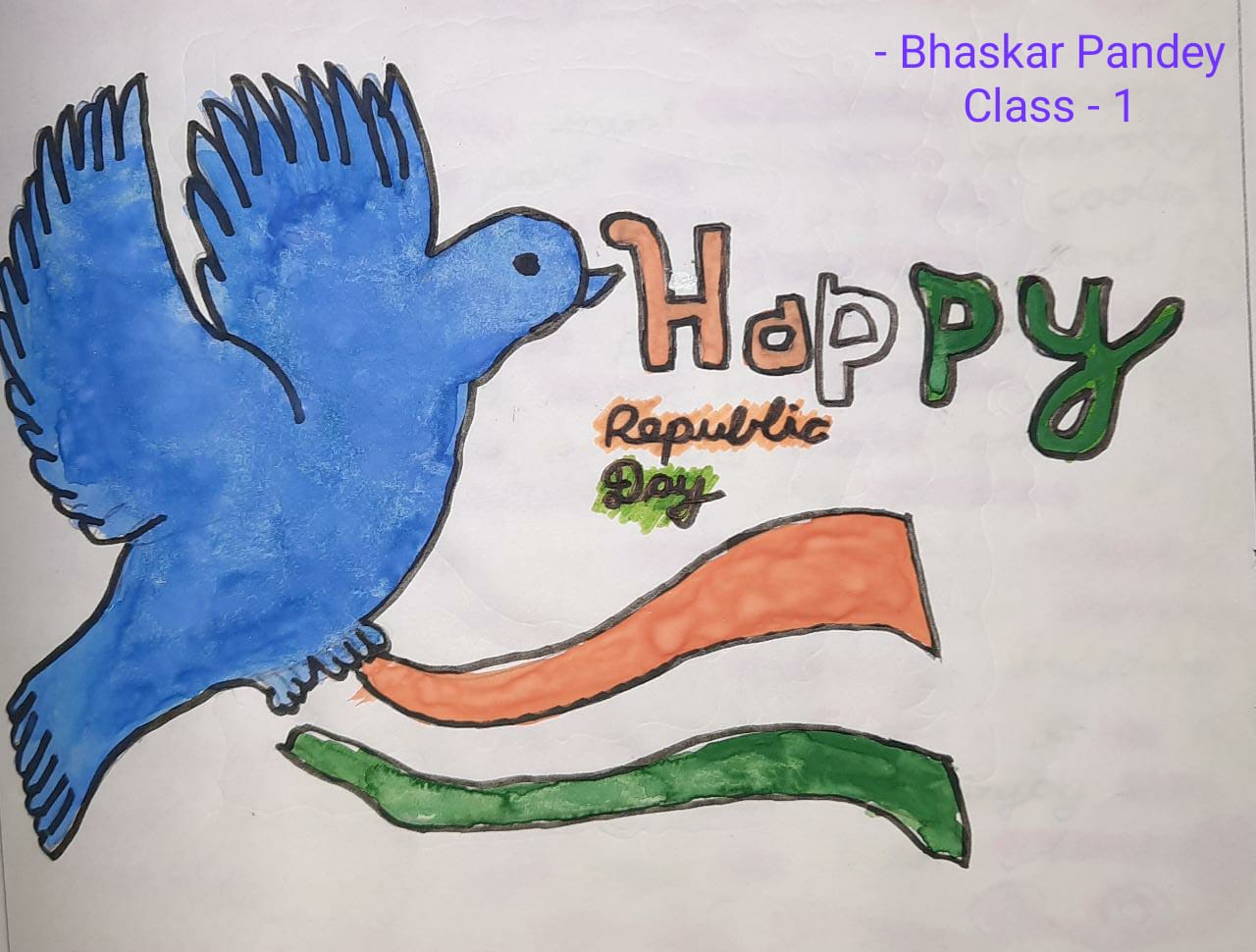 Beautiful Republic Day Art By Manoj Kumar Naik | DesiPainters.com-saigonsouth.com.vn