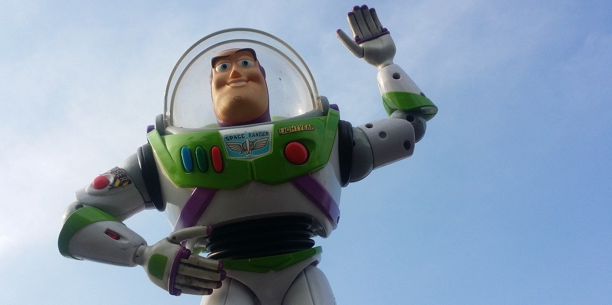 image depicting Watch a video: Buzz Lightyear aims for the stars, curious times