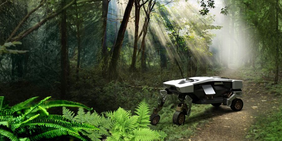 image depicting Meet Hyundai's new 'walking car' Tiger X-1