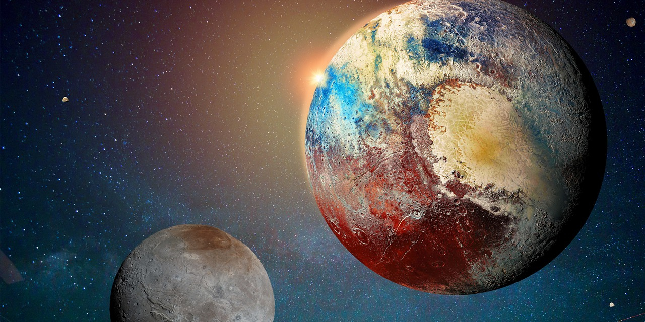 Image depicting dwarf planet Pluto