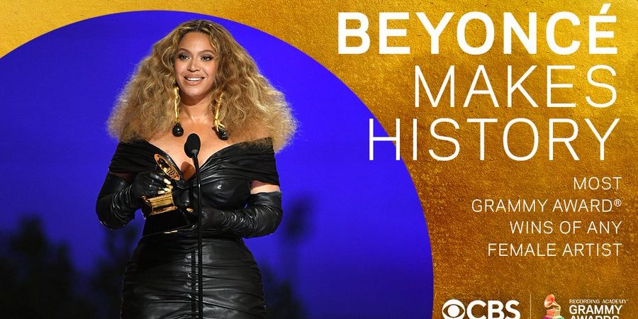 image depicting Grammy Awards 2021: Beyoncé, Taylor Swift make history