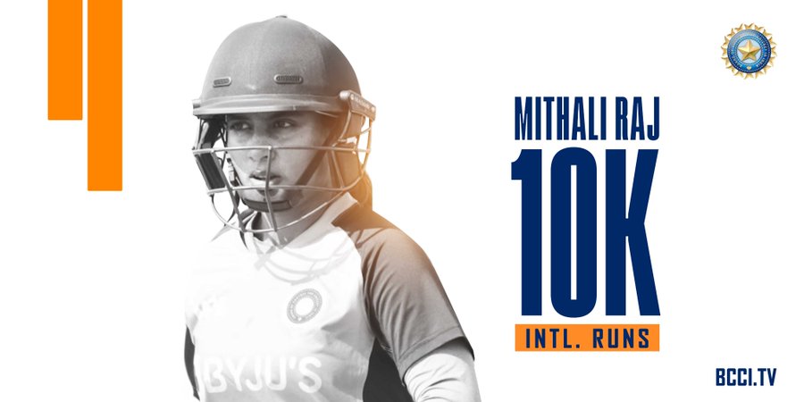 Image depicting Mithali Raj becomes first Indian batswoman to score 10,000 international runs, Curious Times