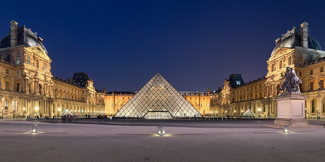 Image depicting the louvre, as in, Explore the Louvre Museum online from home