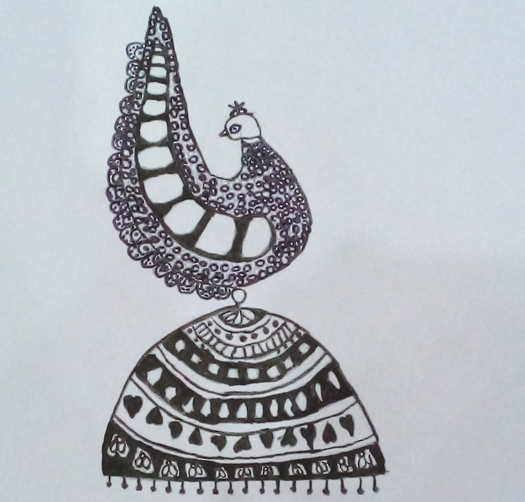 Image depicting Mandala Art, Monchrome