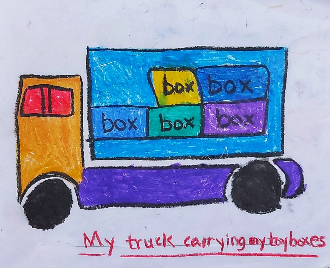 Image depicting truck, toys