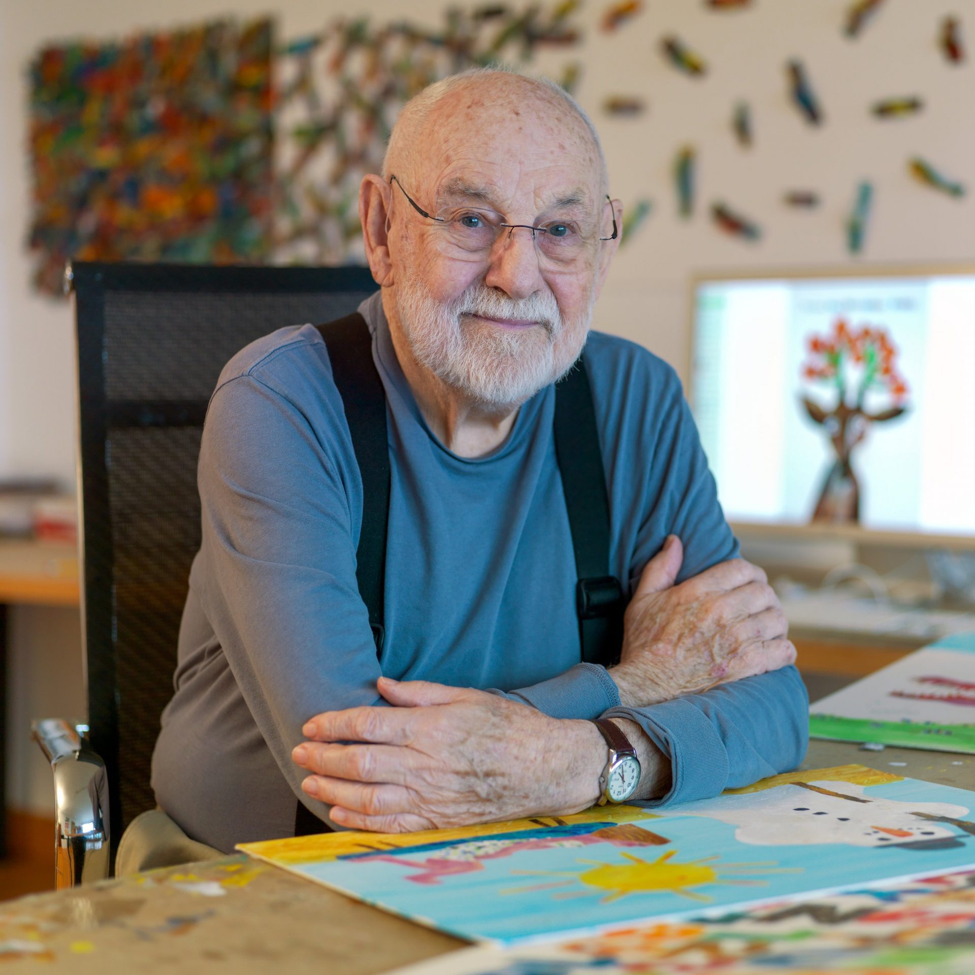Image depicting Goodbye Eric Carle, author of 'The Very Hungry Caterpillar'