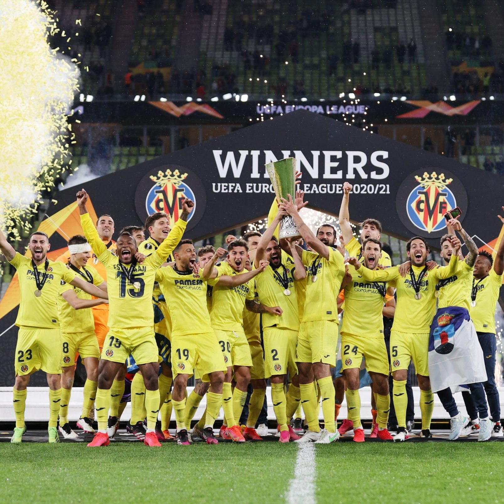 Image depicting Spain's Villarreal win their first Europa League title