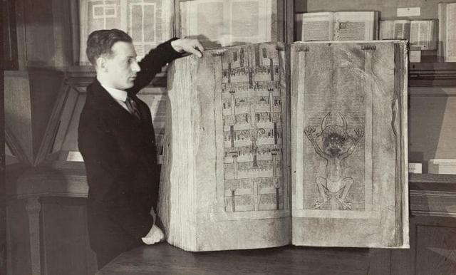 Image depicting The Devil's Bible Codex Gigas