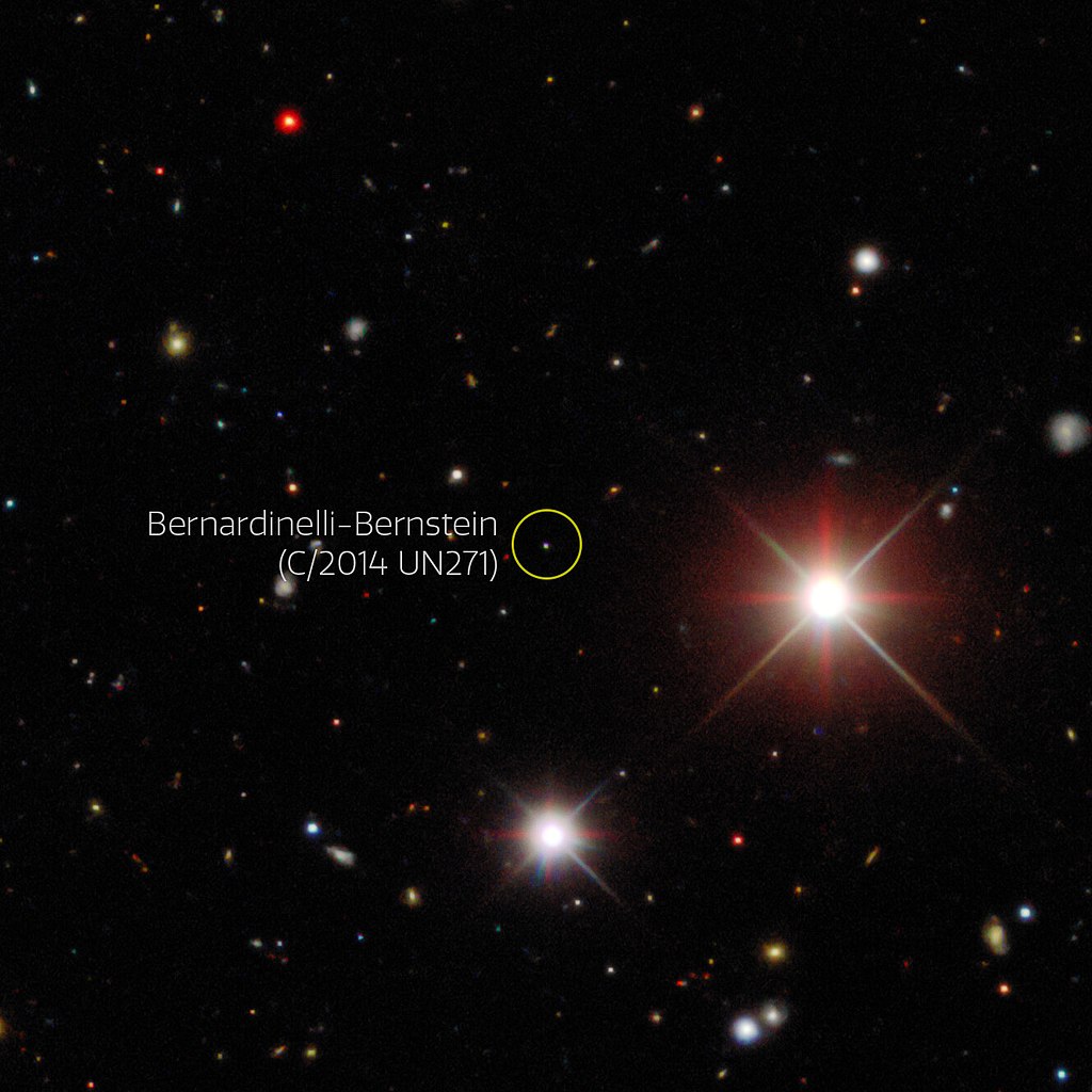 Image depicting Giant comet 2014 UN271