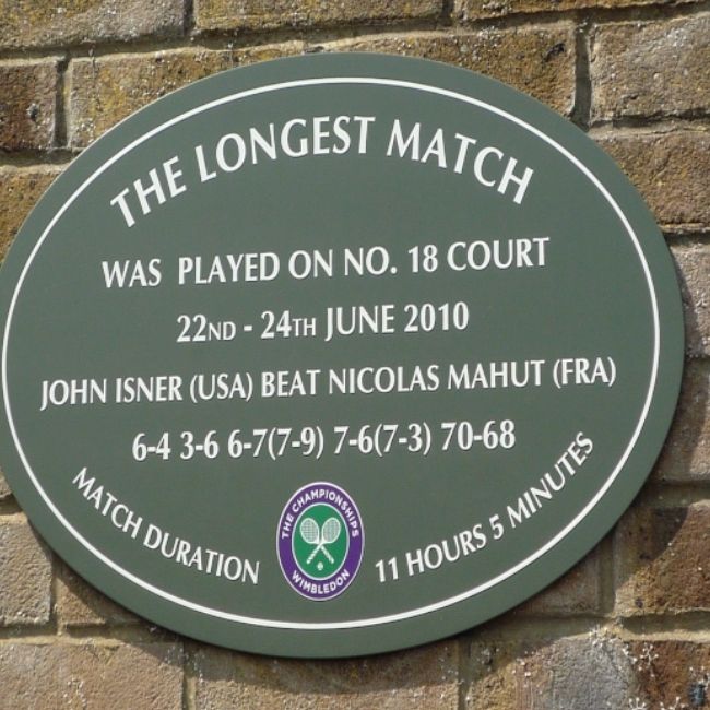 The longest Tennis game