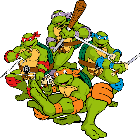 Image depicting cartoon for kids_ ninja turtles