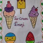 Image depicting Ice Cream Emoji: Cute Drawings for Kids