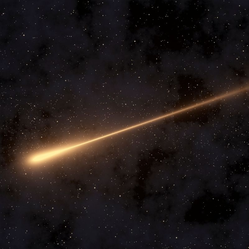 Image depicting Meteor lights up night sky in Norway