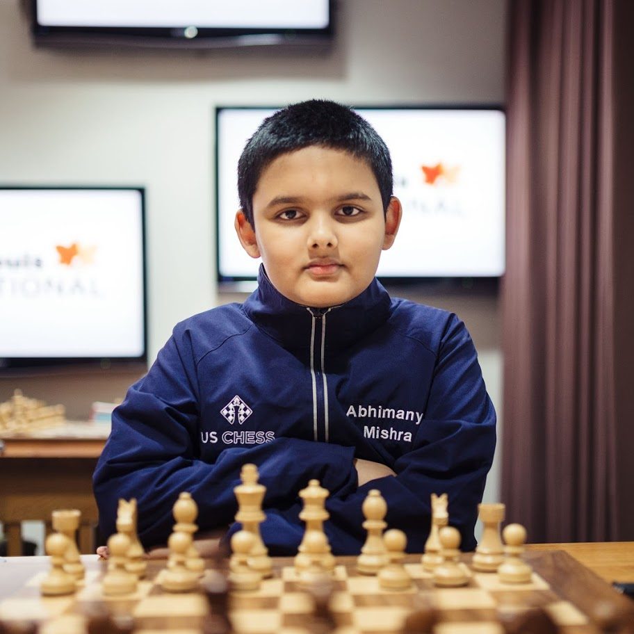 Image depicting 12-year-old boy Abhimanyu Mishra who is world's youngest chess Grandmaster