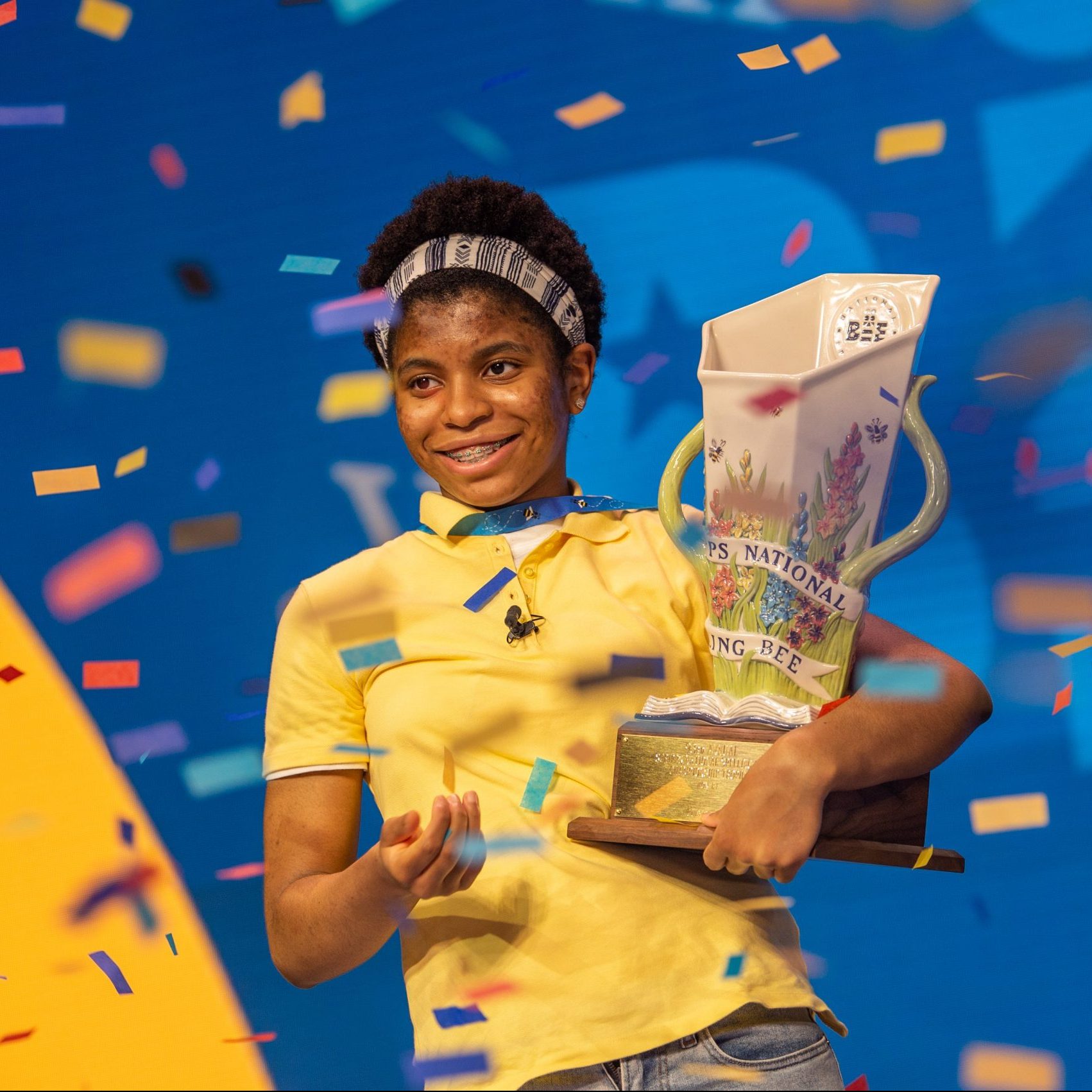 Image depicting 14-year-old girl makes history at US national spelling bee