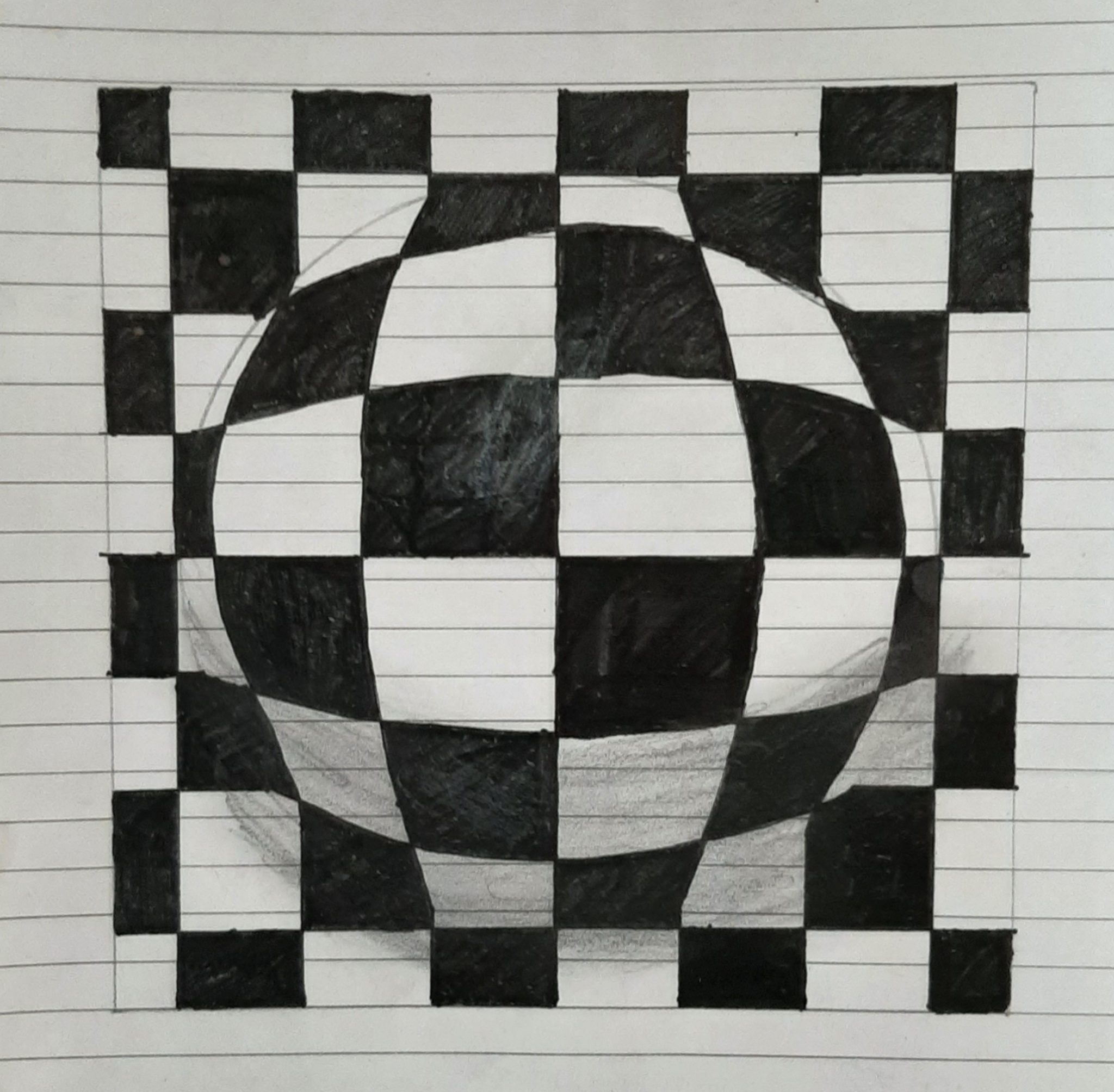 3D Ball Drawing Curious Times