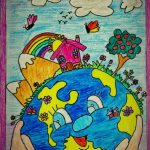 Image depicting Crayon Drawing: Earth's Warning to a Friendly Alien