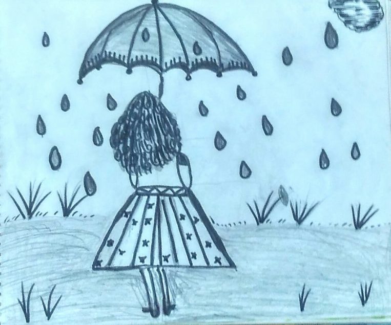 The Rainy Season - Drawing — Steemit-saigonsouth.com.vn