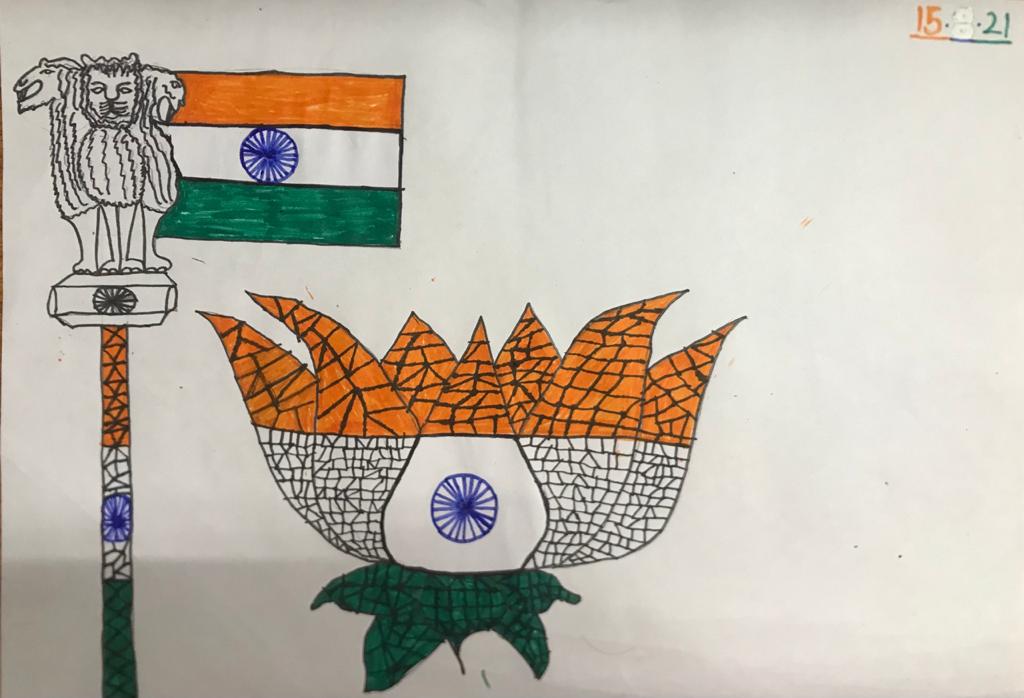 My India My Pride' drawing competition held at Mall of Mysore - Star of  Mysore