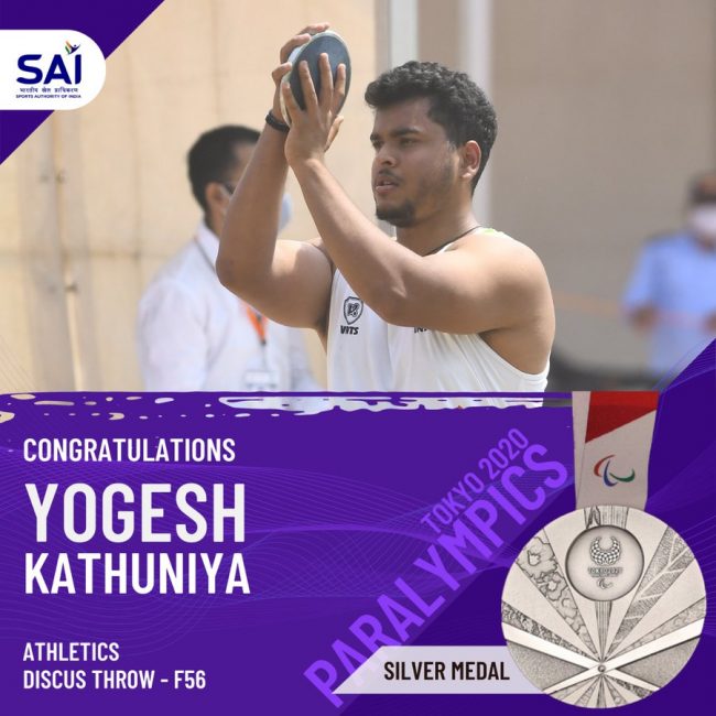 Image depicting Inspirational Paralympian - Yogesh Kathuniya