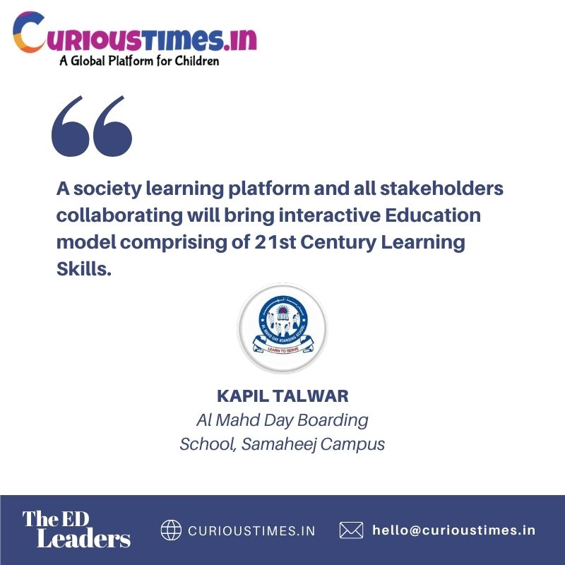 Image depicting Ed Leader - Kapil Talwar, Al Mahd Day Boarding School, Samaheej