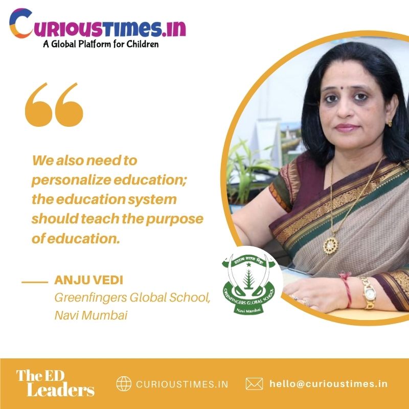 Image depicting Ed Leader - Mrs Anju Vedi, Greenfingers Global School