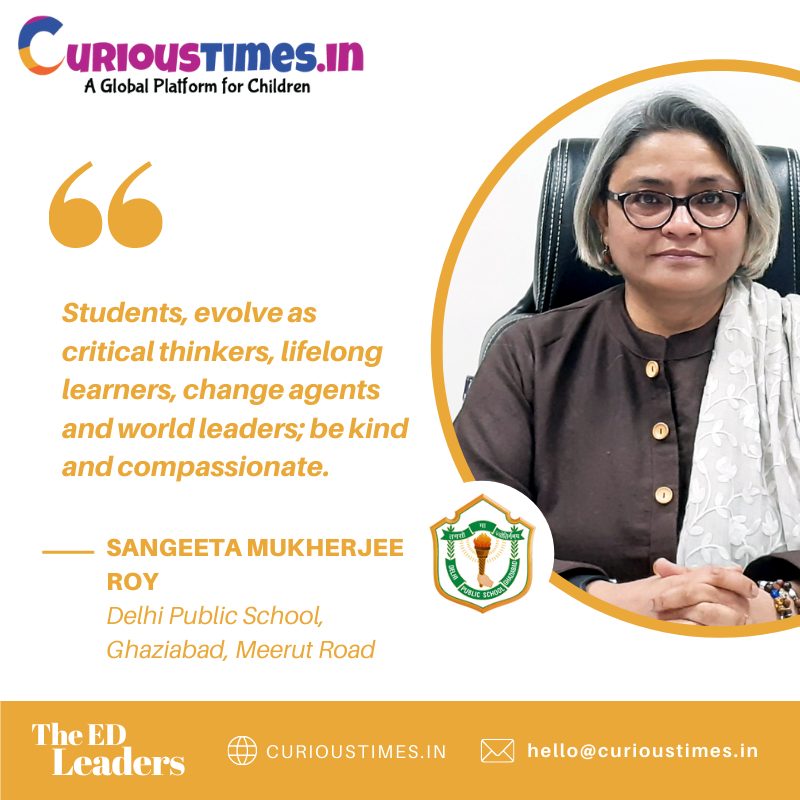 Image depicting Ed Leader - Ms Sangeeta Mukherjee Roy, Delhi Public School, Ghaziabad, Meerut Road