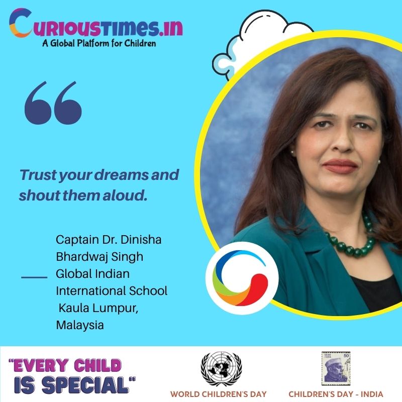 Image depicting Children's Day Talk with Captain Dr Dinisha Bhardwaj Singh, GIIS Kuala Lumpur