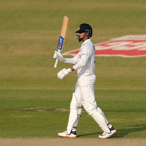 image depicting Shreyas Iyer becomes 16th Indian to score century in first Test