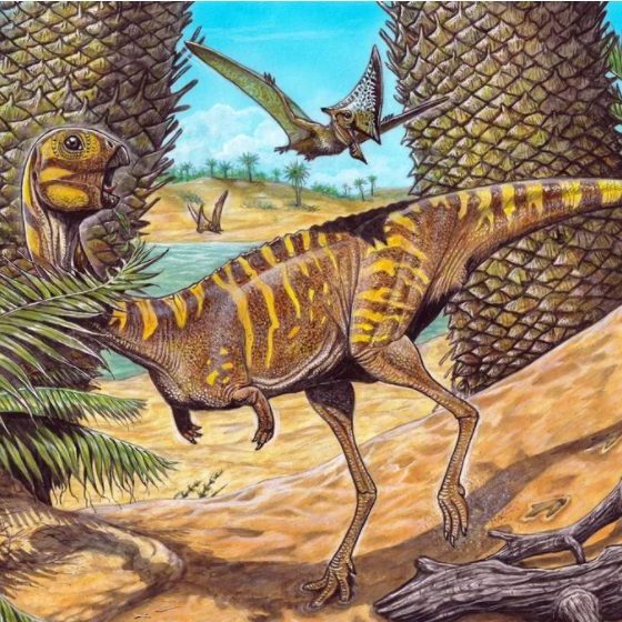 Discoveries - Image depicting New, rare “toothless” dinosaur unearthed in Brazil