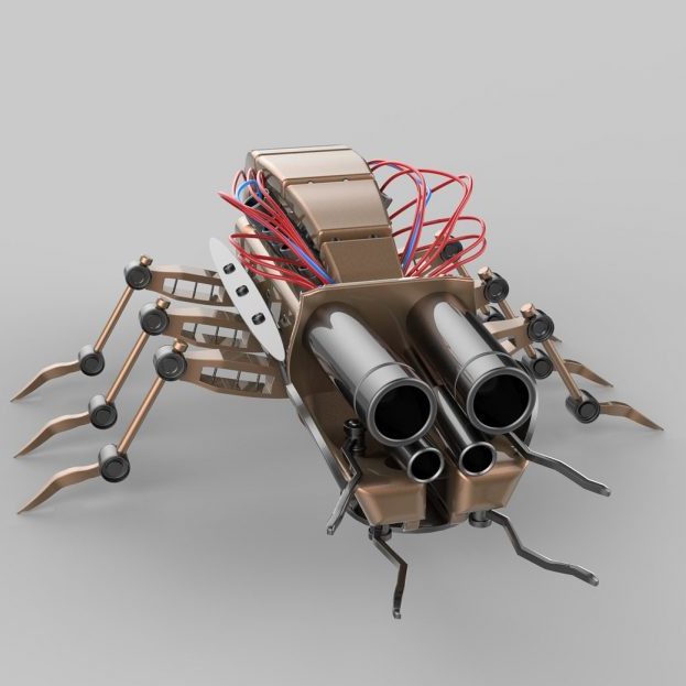 Image depicting Cockroaches turn cyborg bugs