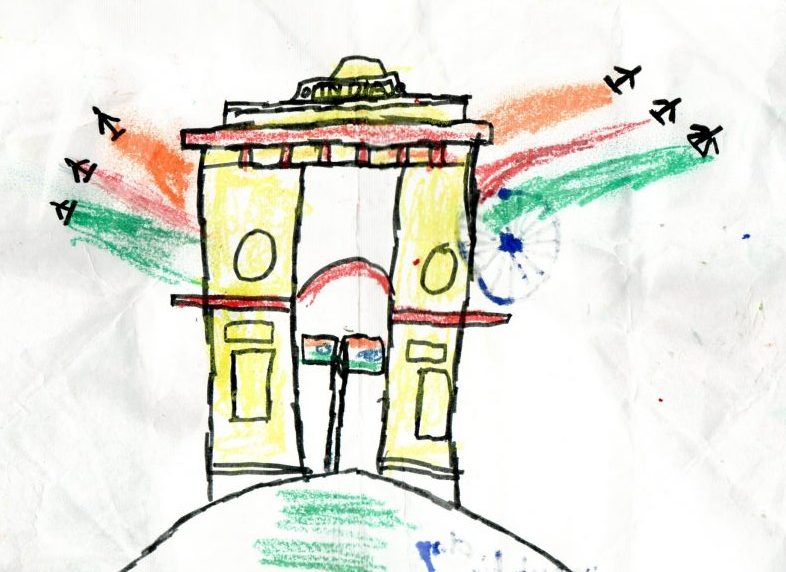 India Gate Sketch - Subhrojeet Pramanik Drawings | Facebook-saigonsouth.com.vn