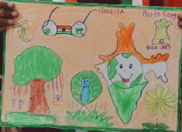 Paintings Group D Colours of National Symbols 2017 – ChildrenArtCONTEST.COM